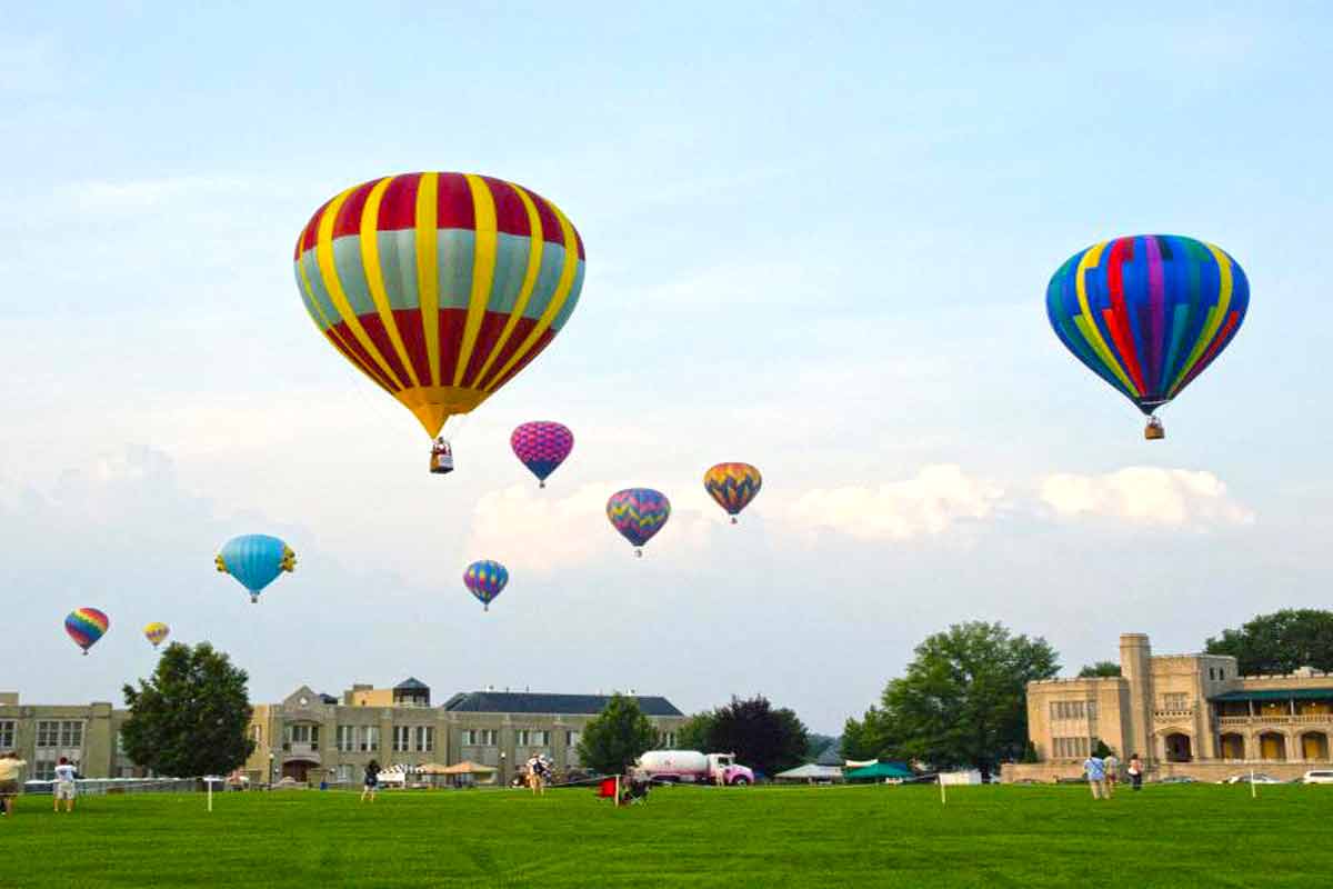 Heißluftballons (c) Virginia Tourism
